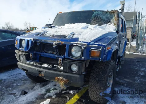 2006 Hummer H2 Suv z USA, uszkodzony, nr VIN 5GRGN23U76H102155
